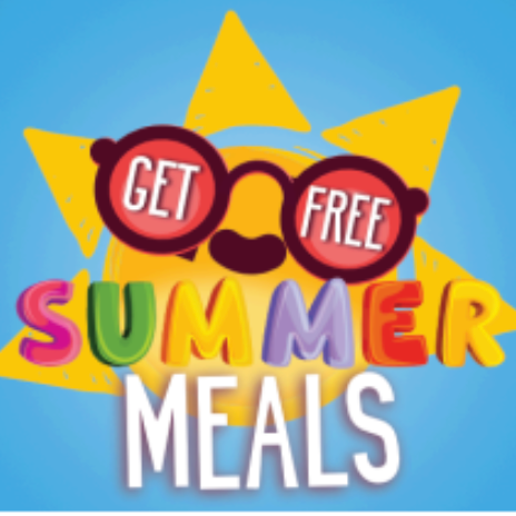 Happy sun with sunglasses - summer meals