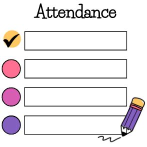 Attendance checklist