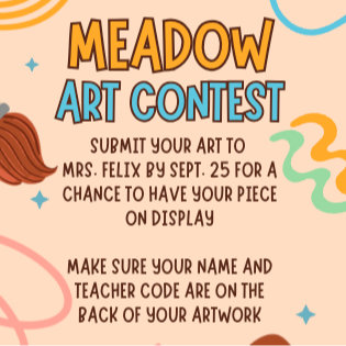 Meadow Art Contest colorful