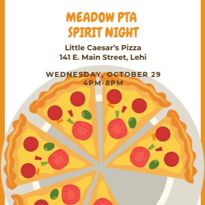 Spirit Night with pizza slices