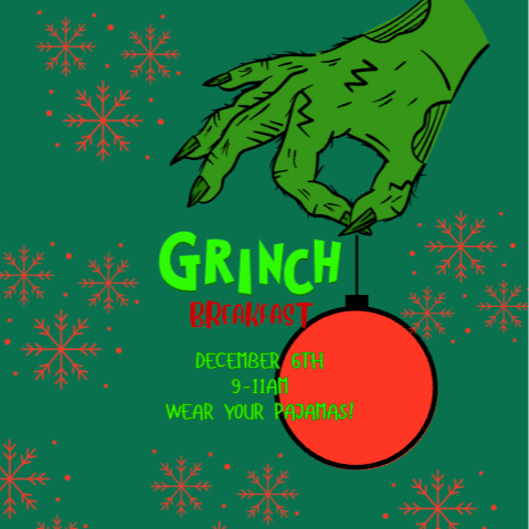 Grinch Breakfast red and green
