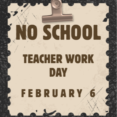 No school black and cream with clipboard