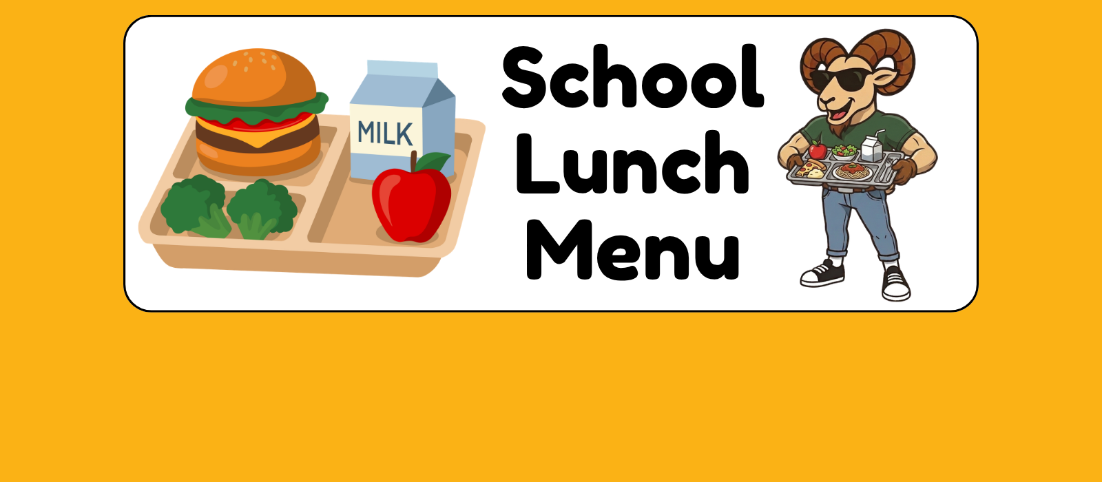 lunch menu