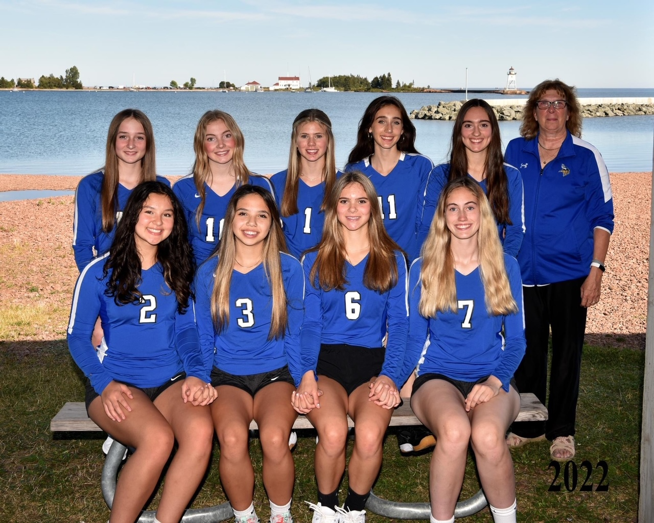 JV volleyball 2022