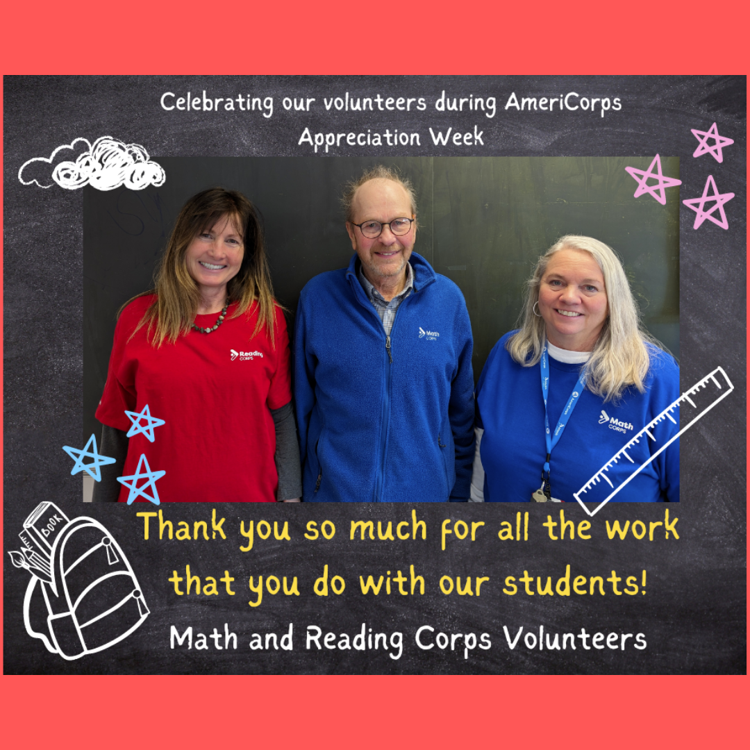 Celebrating our volunteers during AmeriCorps Appreciation Week