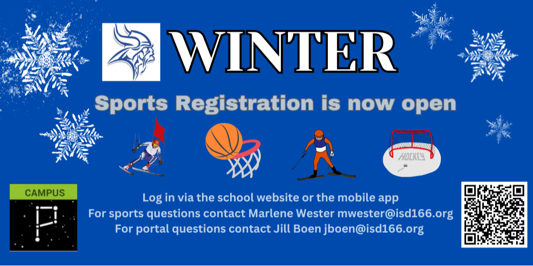 Winter MHSH Sports Registration