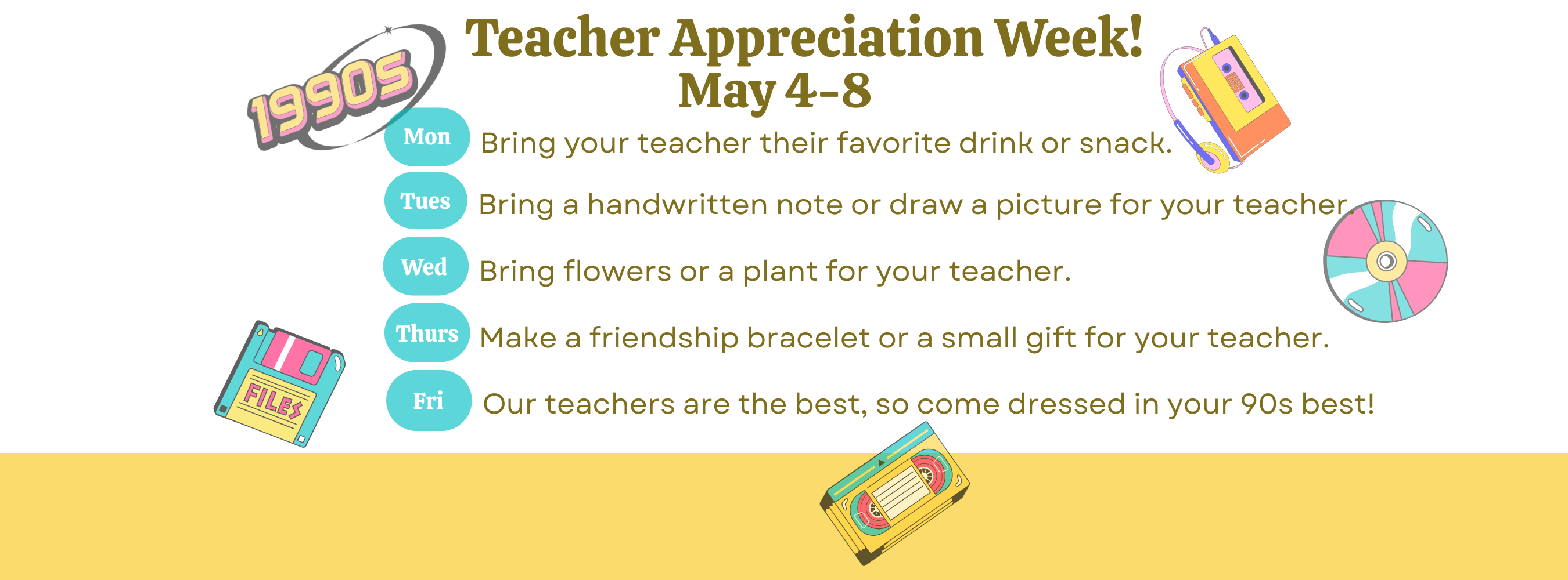 Teacher Appreciation Week