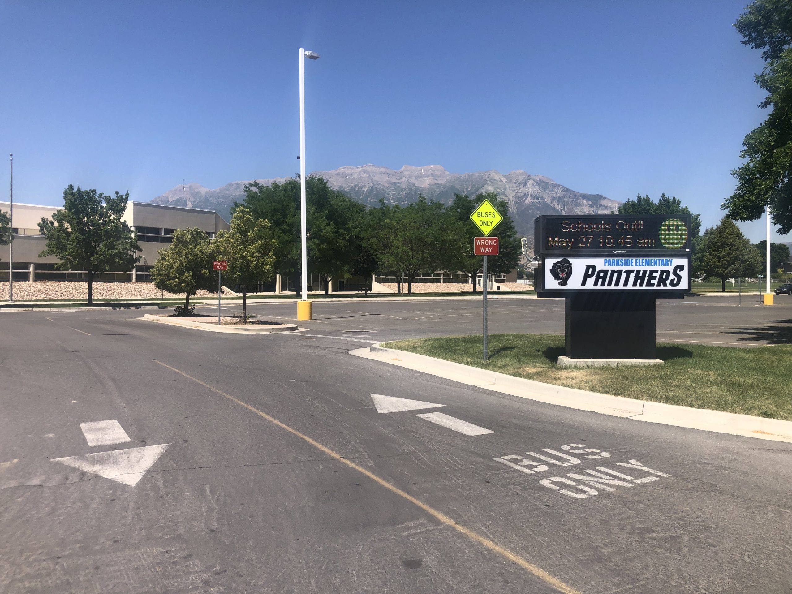 Front of Parkside