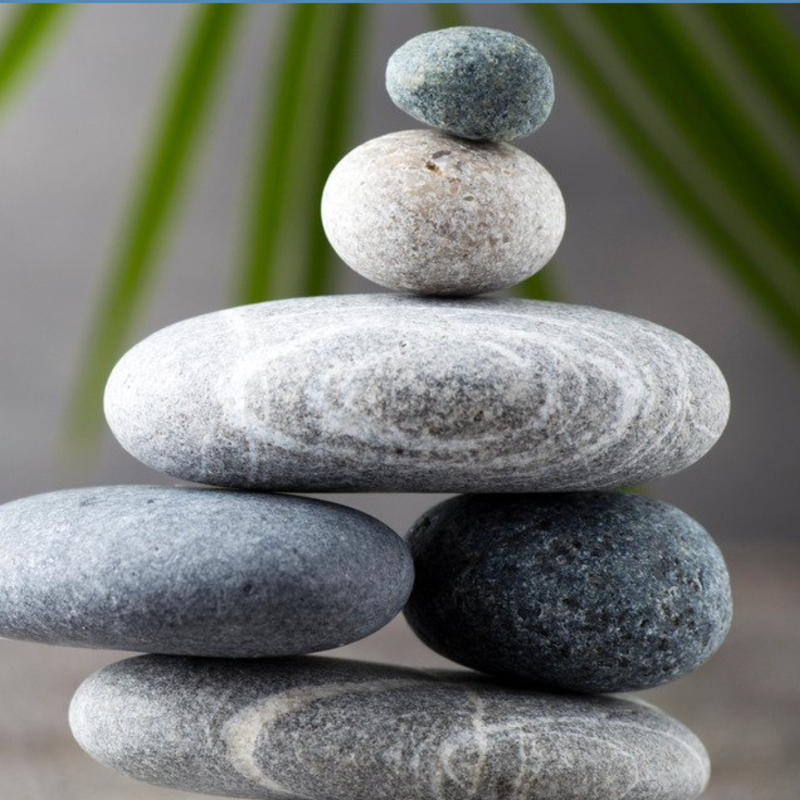 Rocks balanced on top of each other