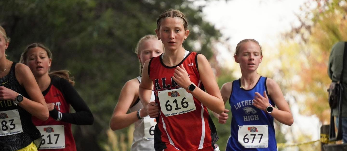 Aysha Neal at State Cross Country