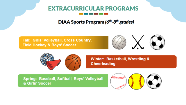 Extracurricular sports programs at LAAA