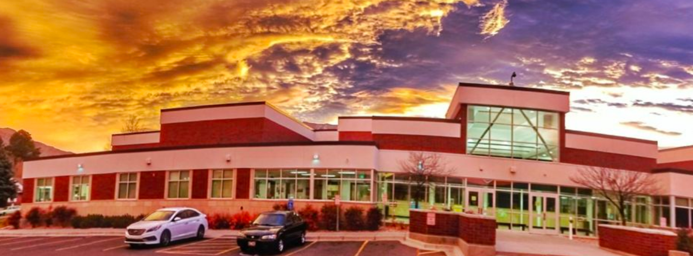 Lakeridge Junior High at sunrise