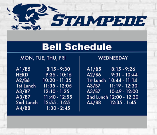 Bell Schedule