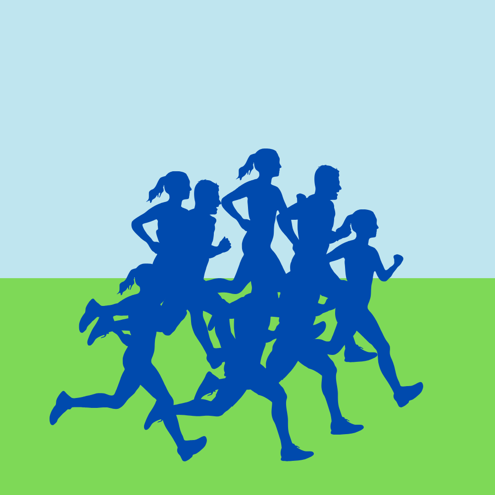 running icons