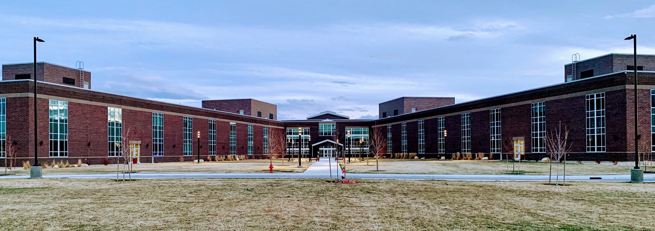 Behind Cedar Valley High School