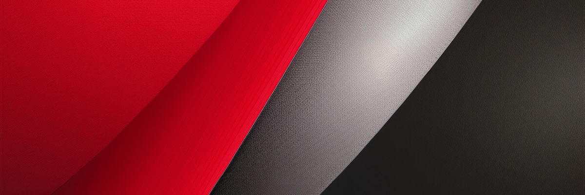 Graduation Background with Crimson, Silver and Black