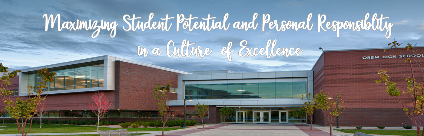 Orem High mission statement