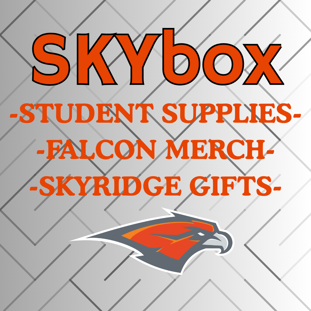 skybox student supplies falcon merch gifts with falcon head