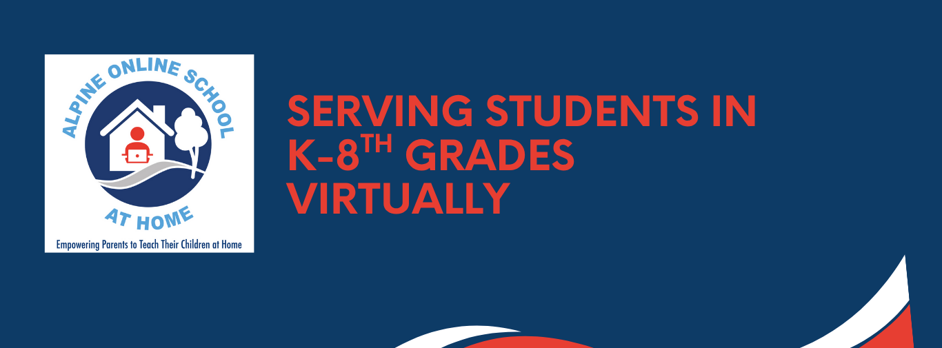 Alpine Online serves students in Kindergarten through 8th grade virtually.