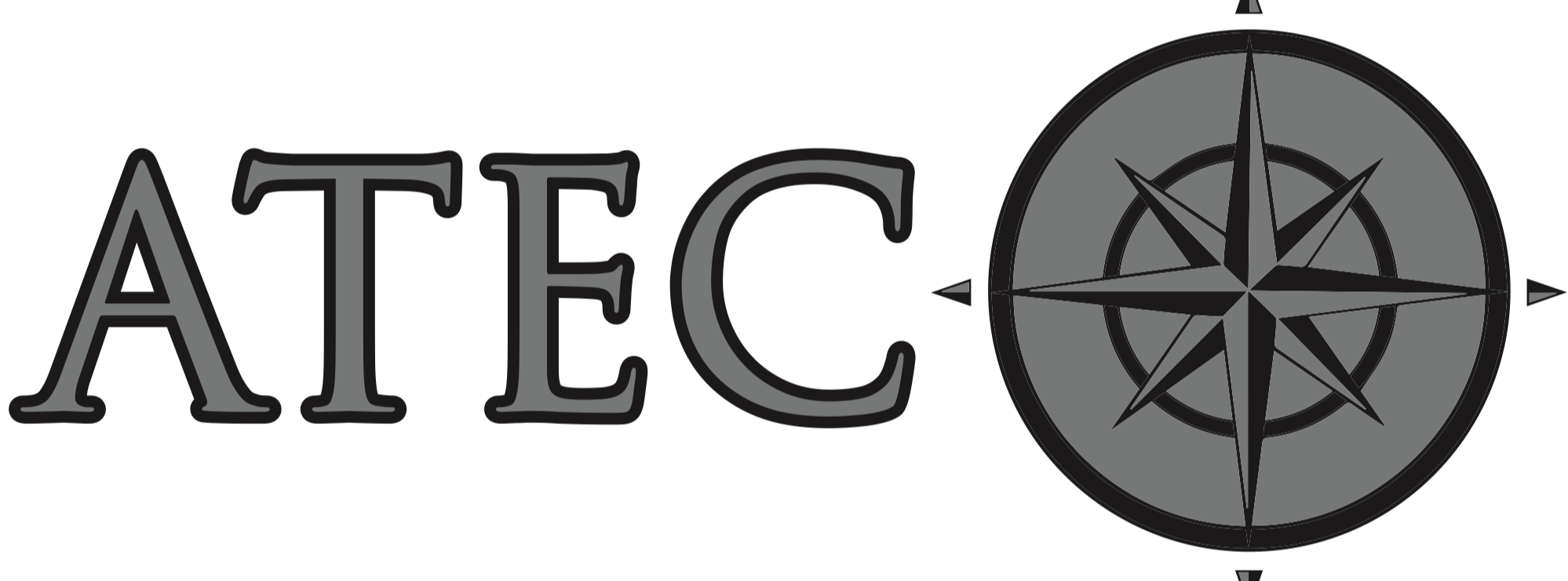 ATEC Logo with a Compass