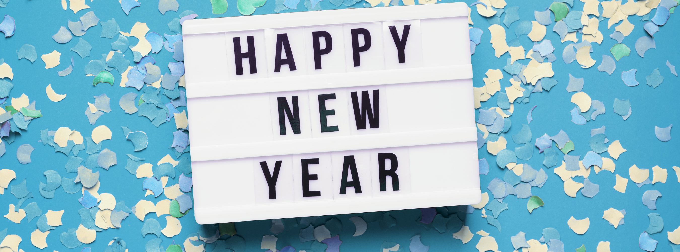 an image of a sign that says happy new year