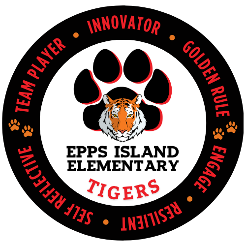 Epps Island Elementary core values seal