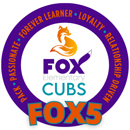 Fox Elementary core values seal
