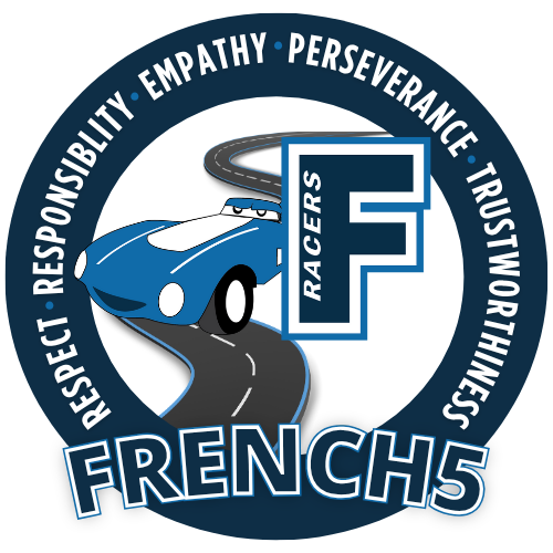 French Elementary core values seal