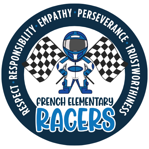 French Elementary core values seal