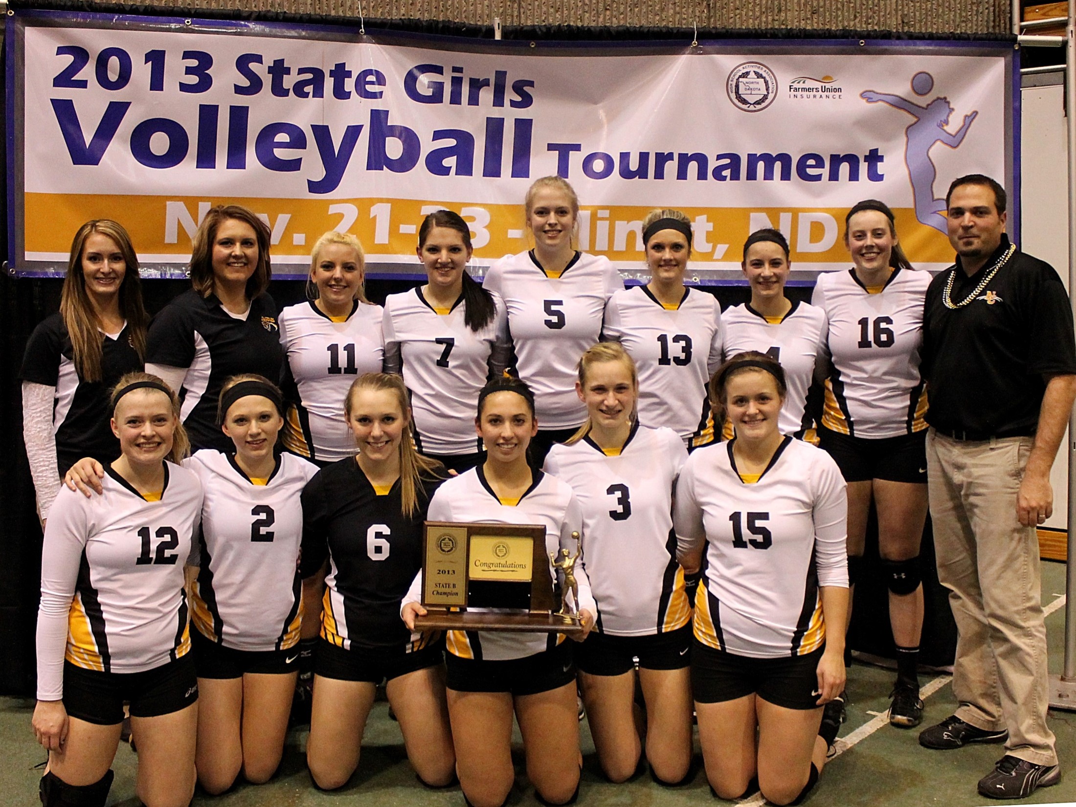 2013 Volleyball State Champions - Distinguished Team