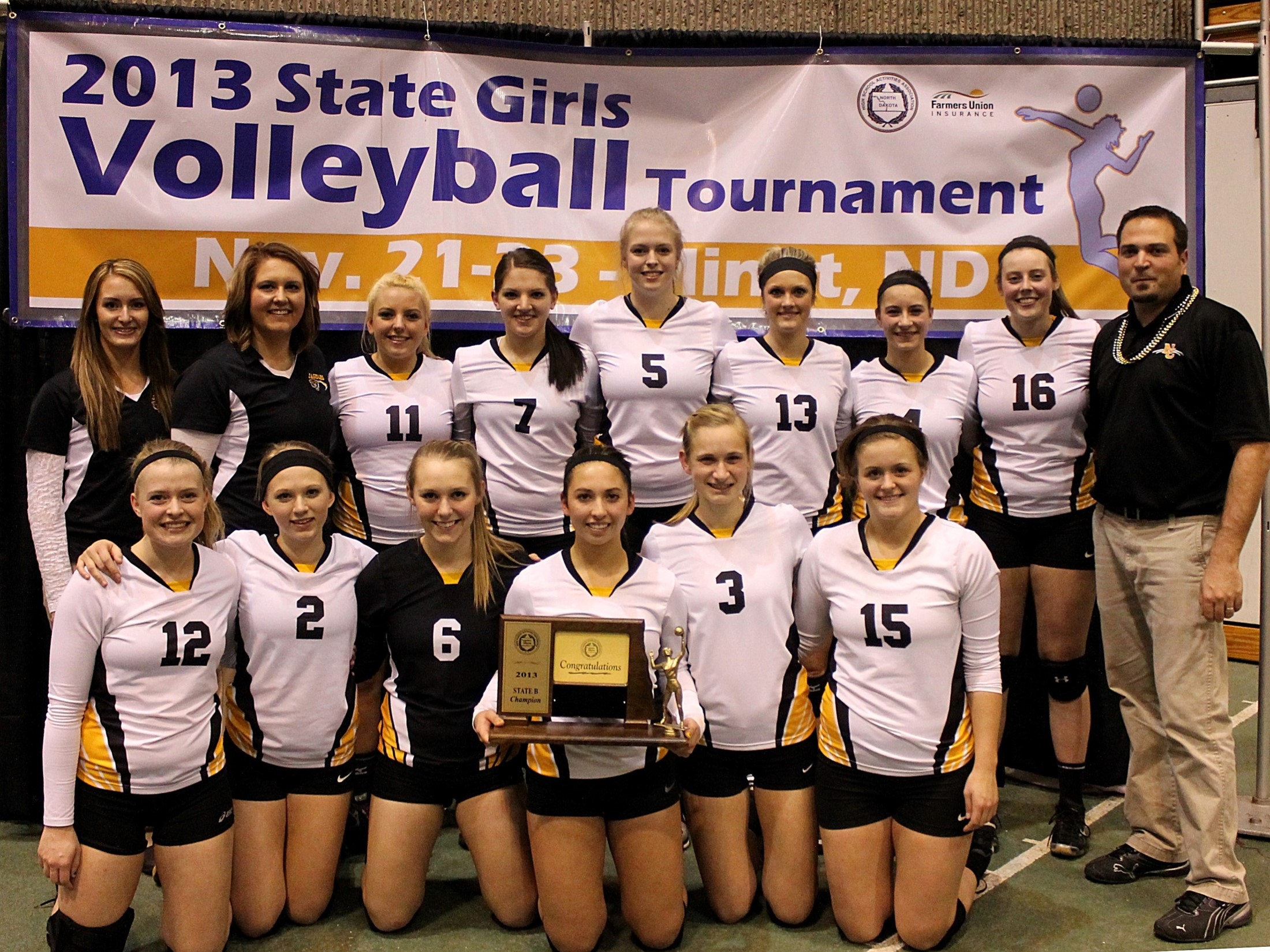 2013 State Volleyball Champions - Distinguished Team