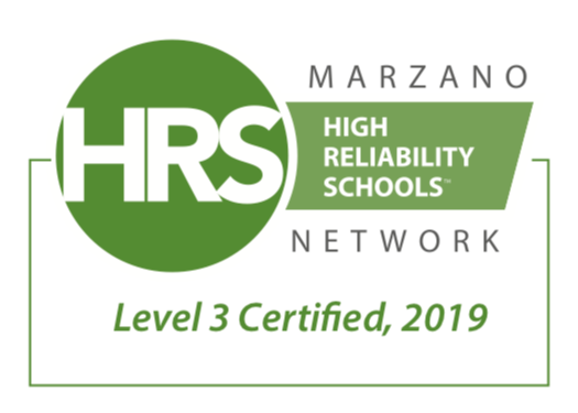 High Reliable Schools Level 3 Certified