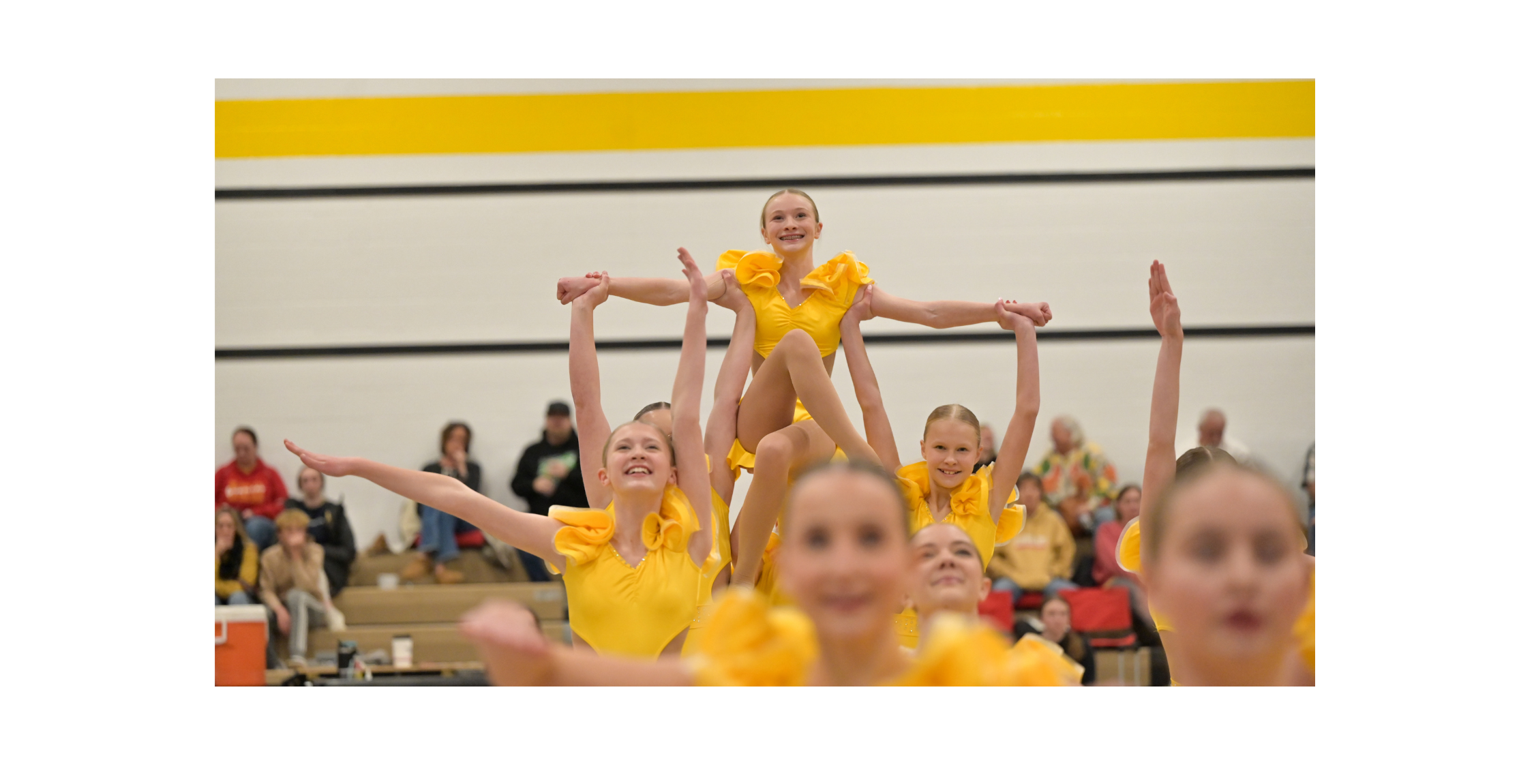 Dance team performance