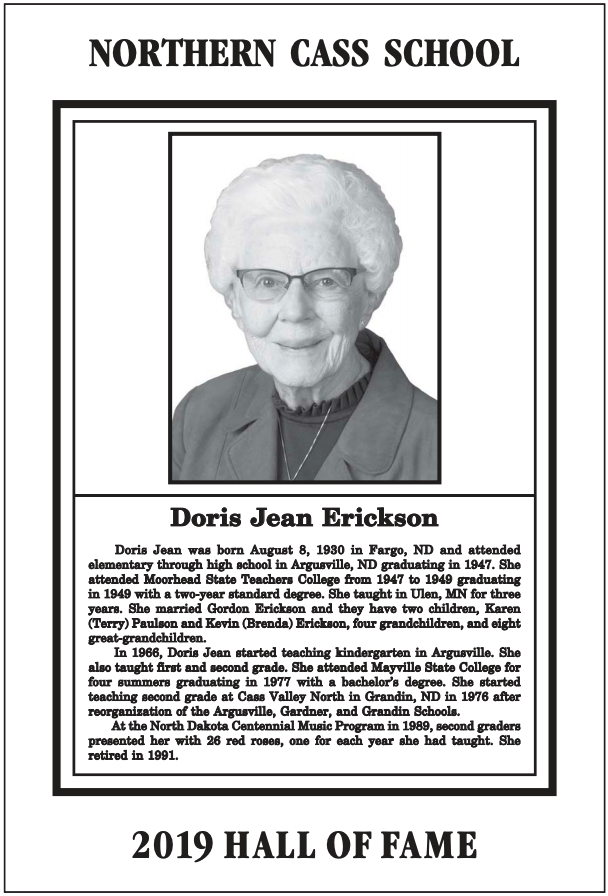Doris Jean Erickson