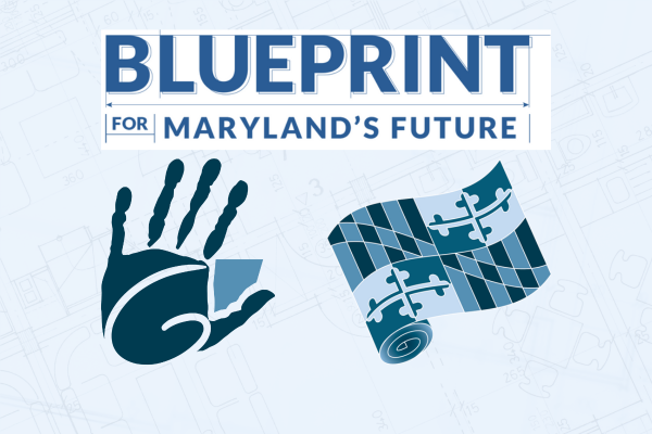 Graphic highlighting the Blueprint for Maryland's Future.