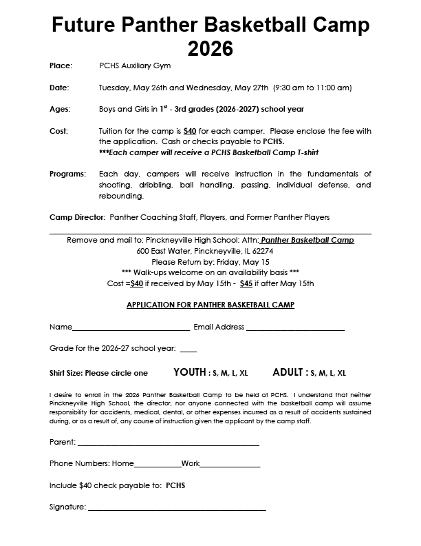 Future Panthers Camp