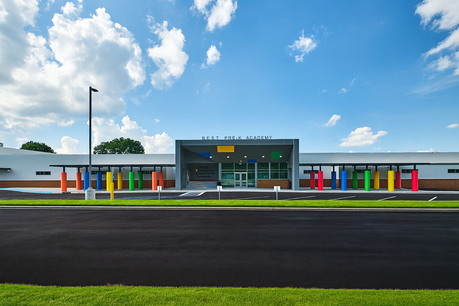 Image of the outside of the new B.E.S.T. Pre-K Academy