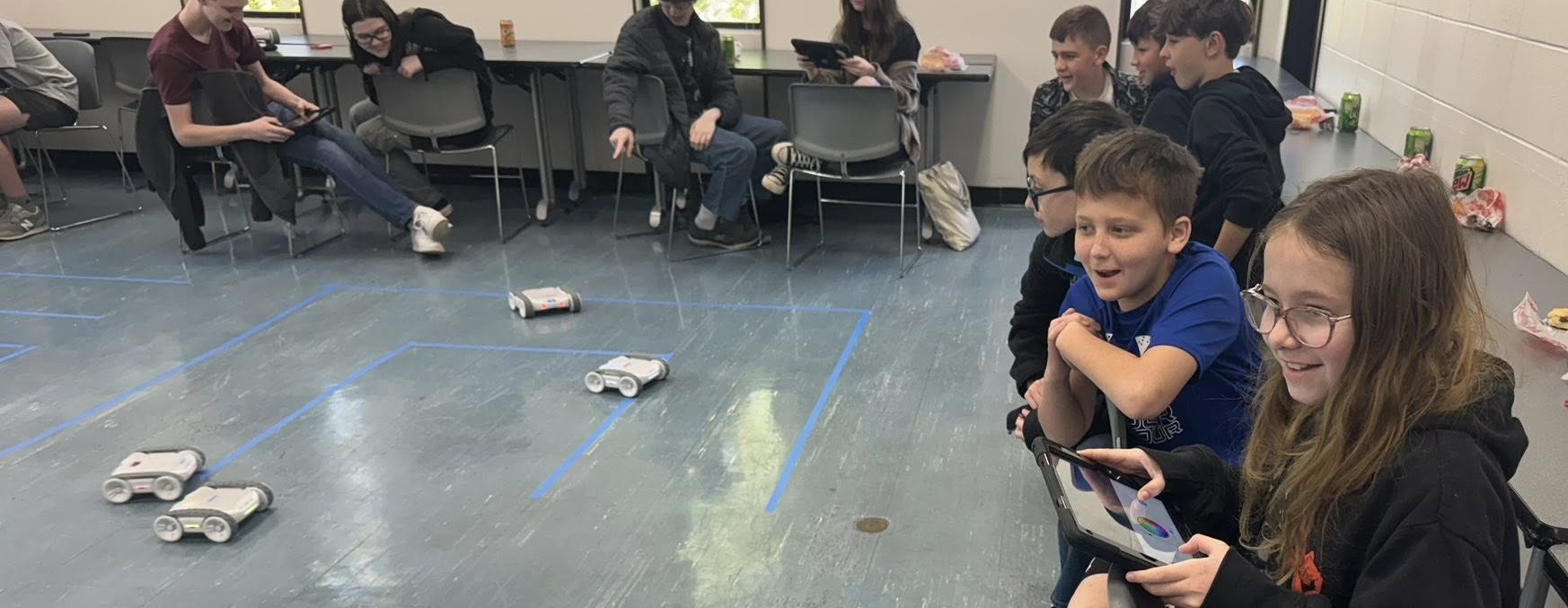 SGS Students learn about robots