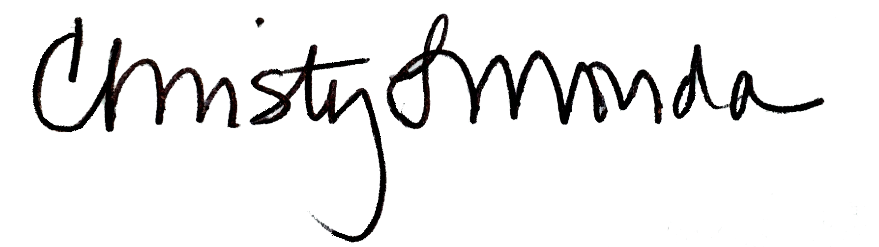 The image features a stylized handwritten text that reads 'Christophorus'.