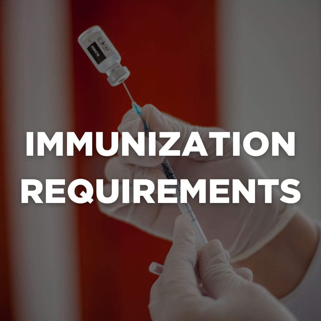 immunization requirements