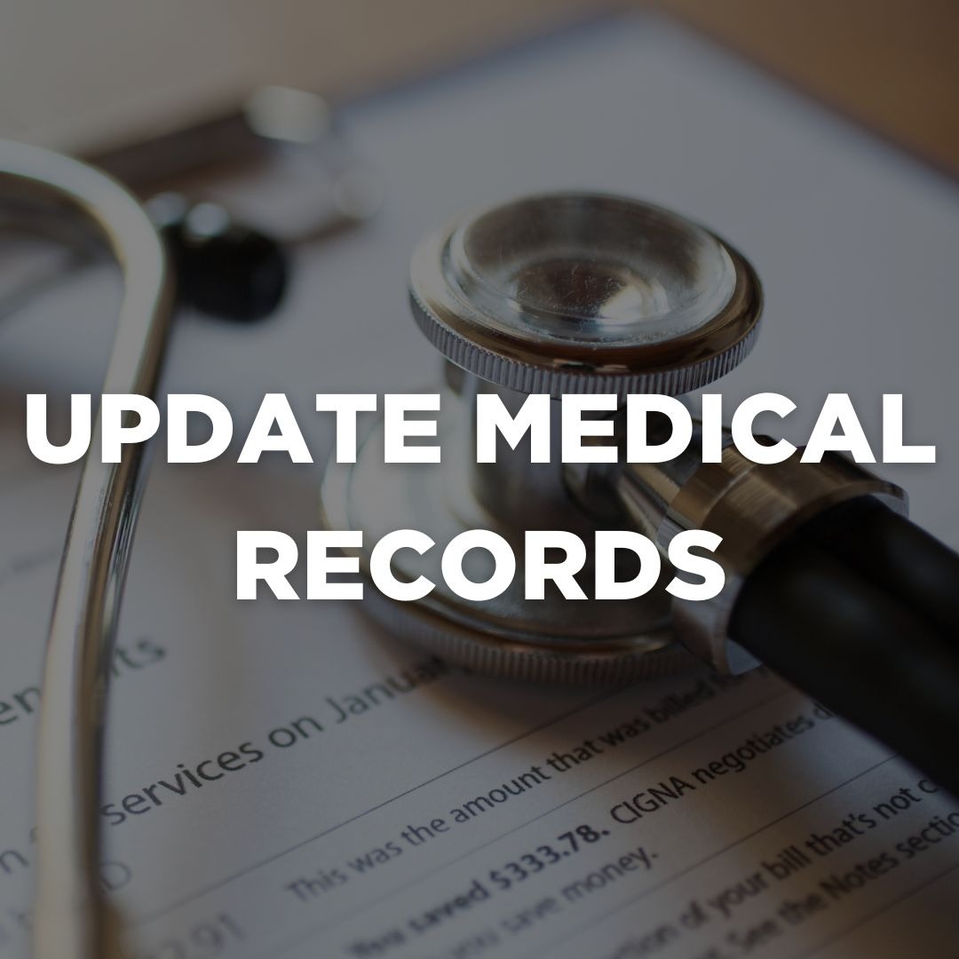 Update medical records