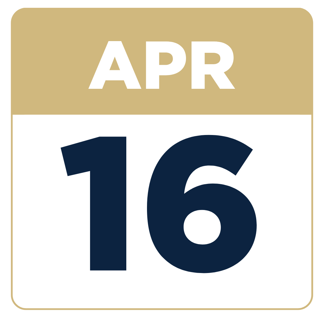 April 16 calendar date