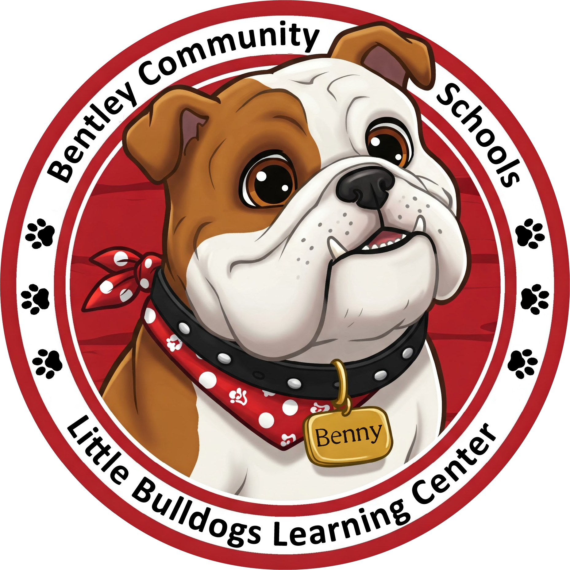 Bentley Community Schools - Little Bulldogs Learning Center Logo