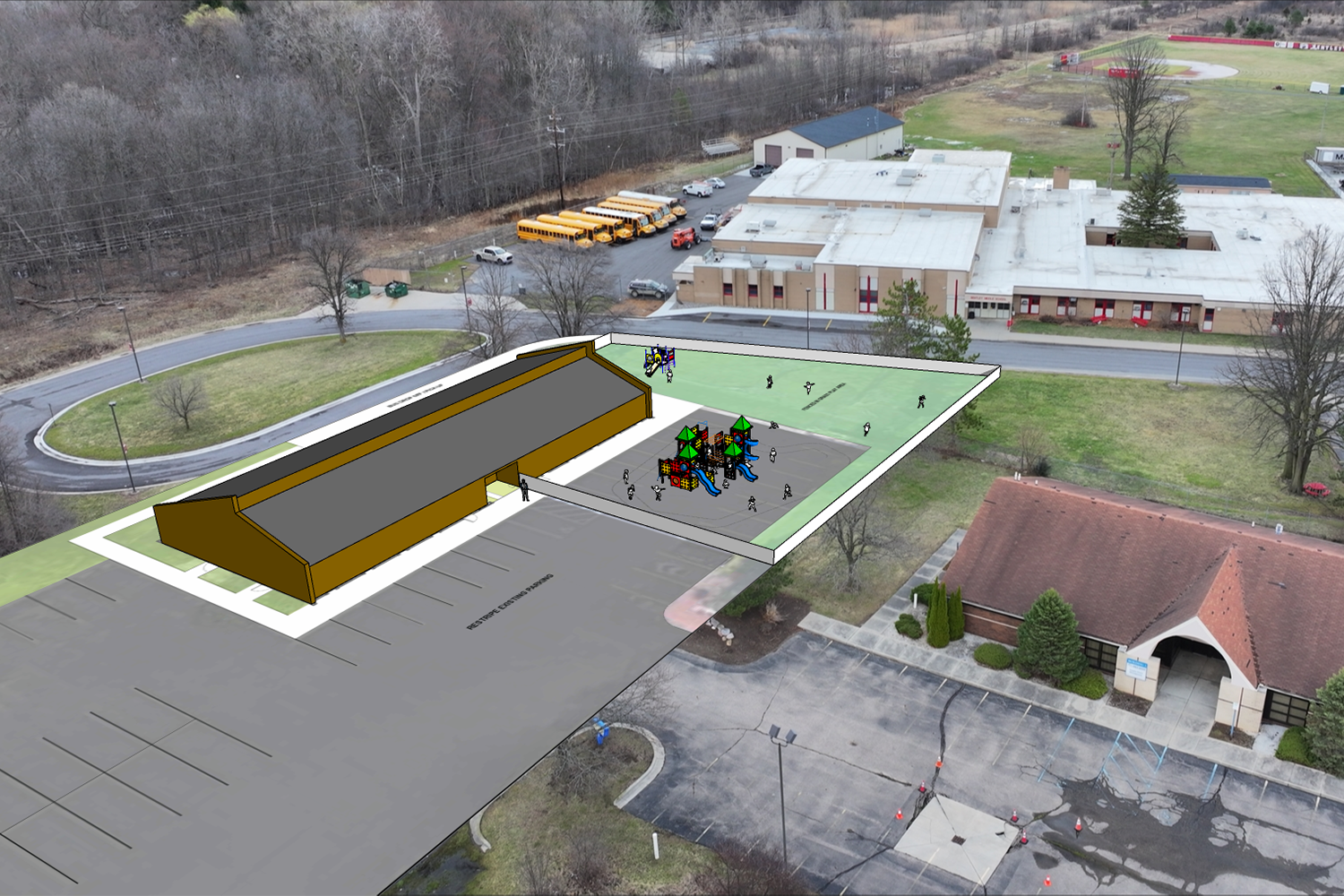 Bentley Little Bulldogs Learning Center - Plan Overview