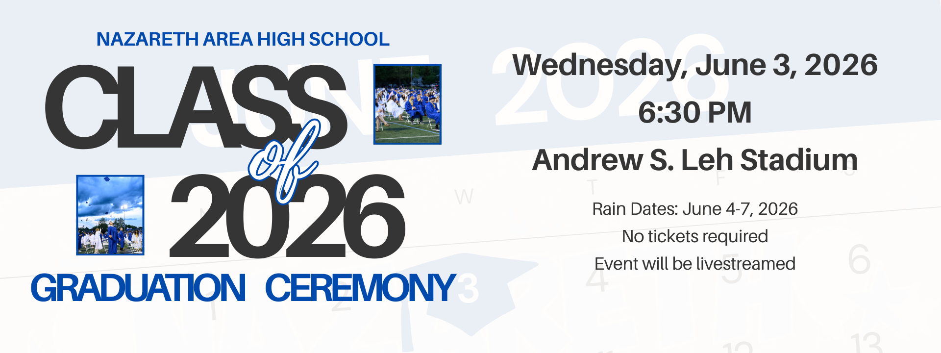 Class of 2026 Save the Date