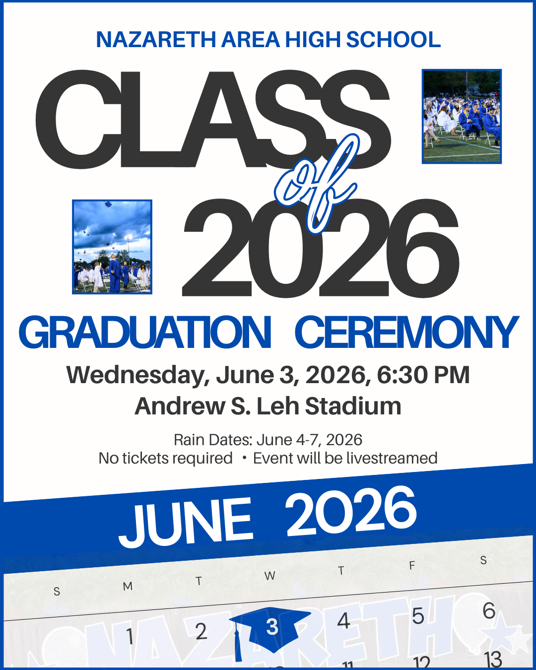 Class of 2026 Graduation Ceremony Date