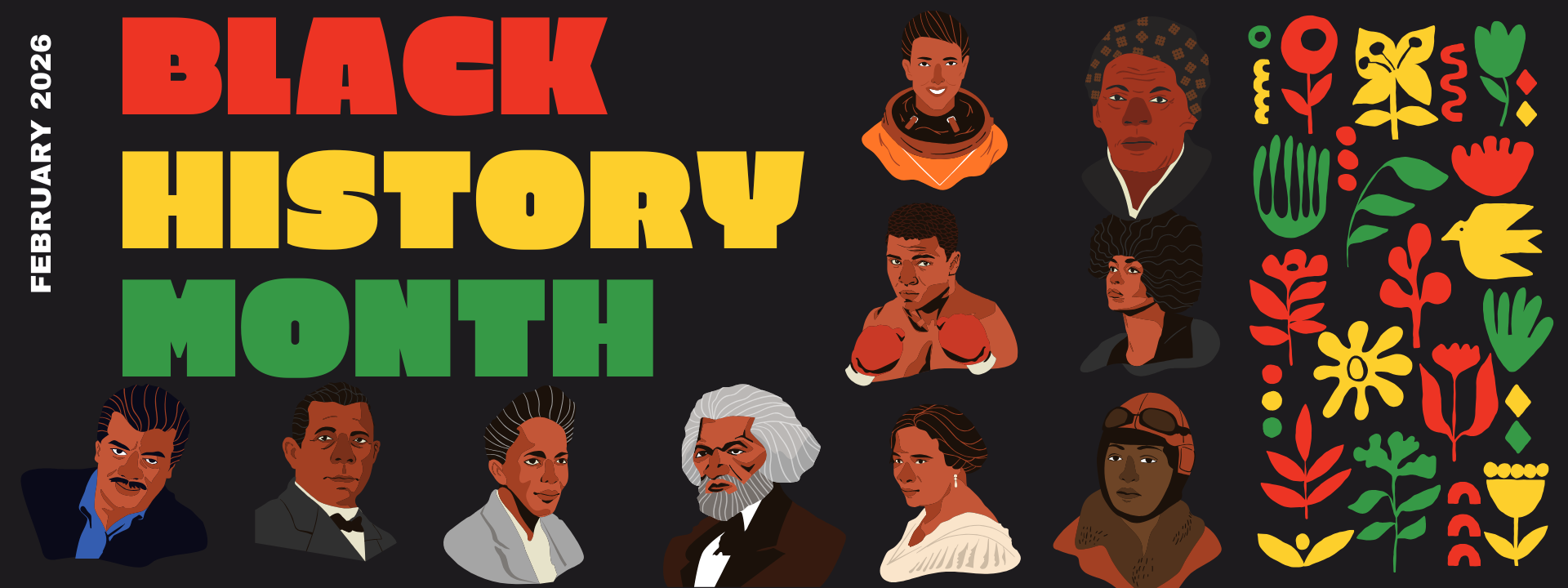 Black History Month graphic
