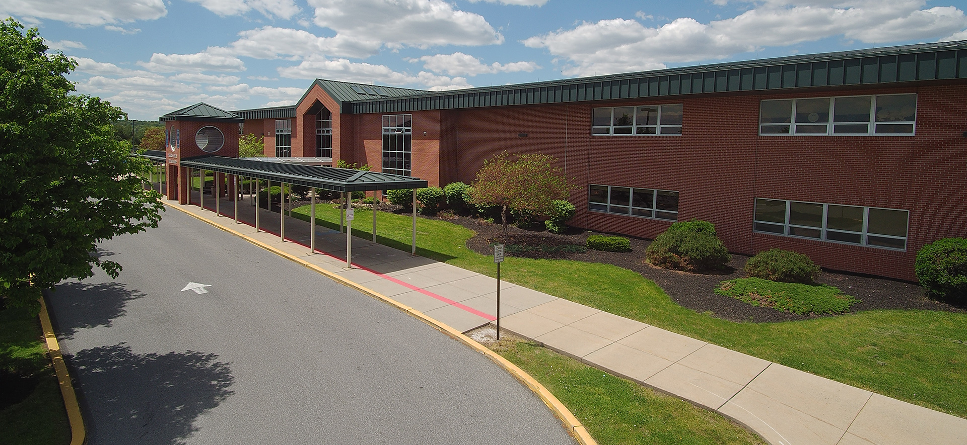 Shiloh Hills ariel view of building