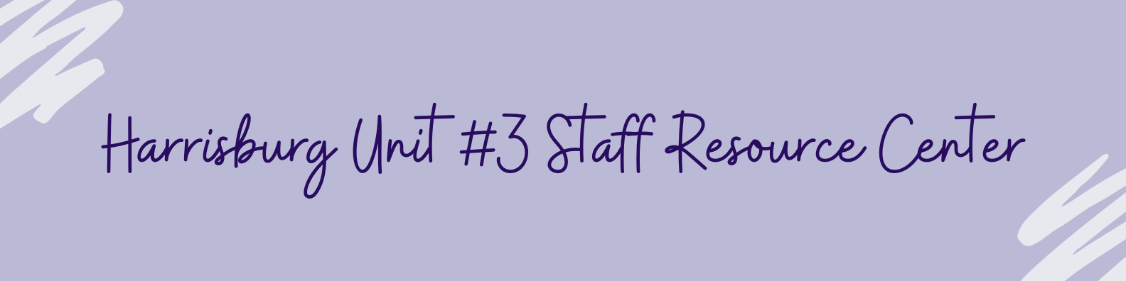 staff resource center banner