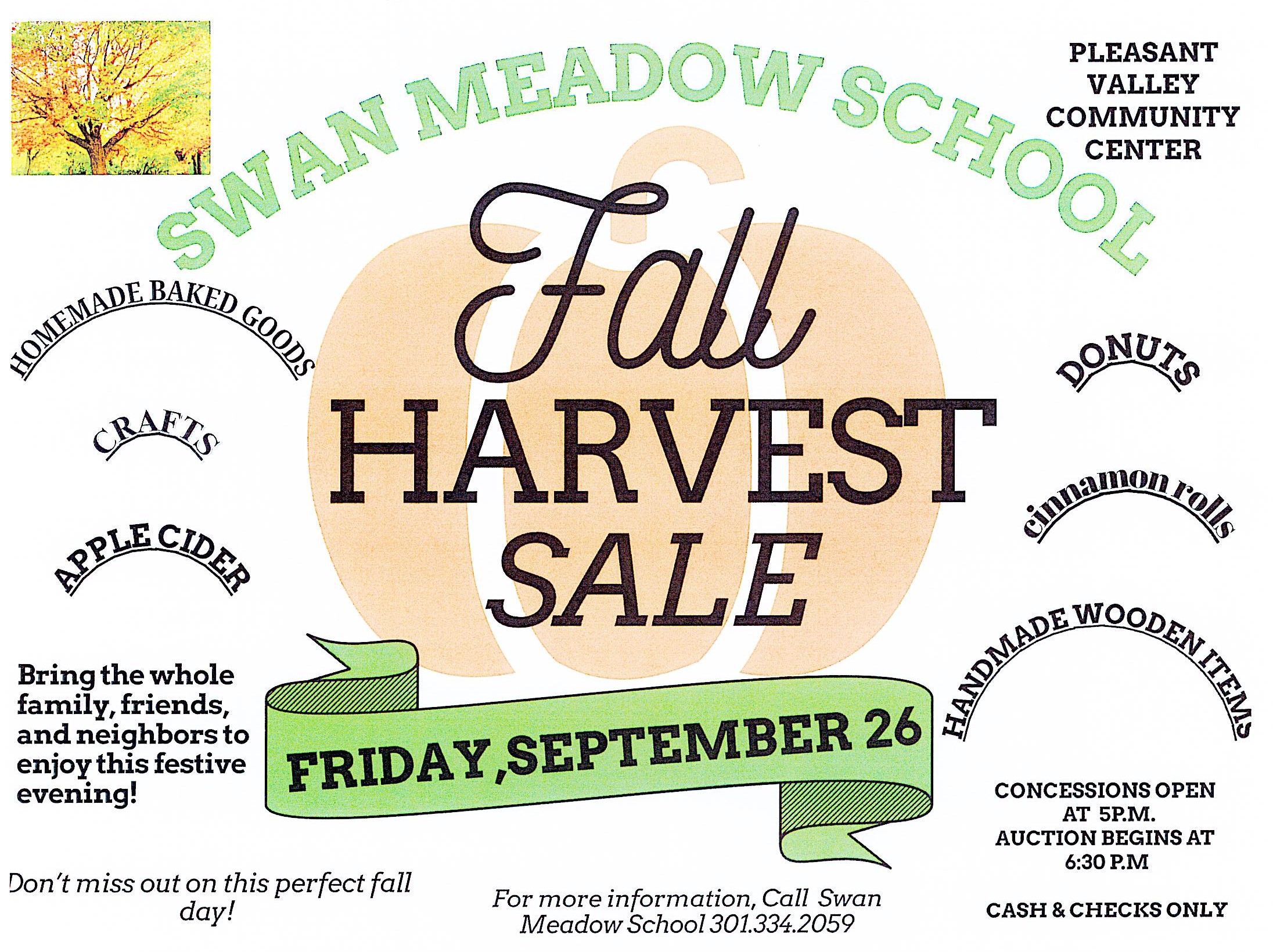 Graphic highlighting the Fall Harvest Sale